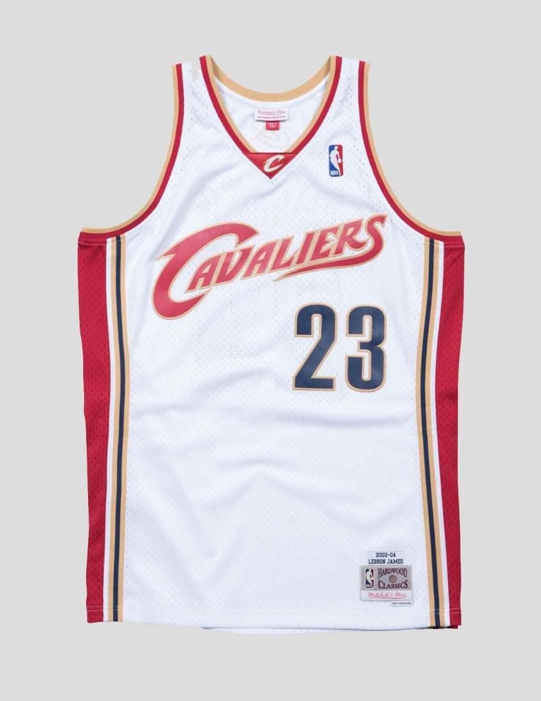 MITCHELL & NESS cleveland cavaliers lebron james swingman bianco